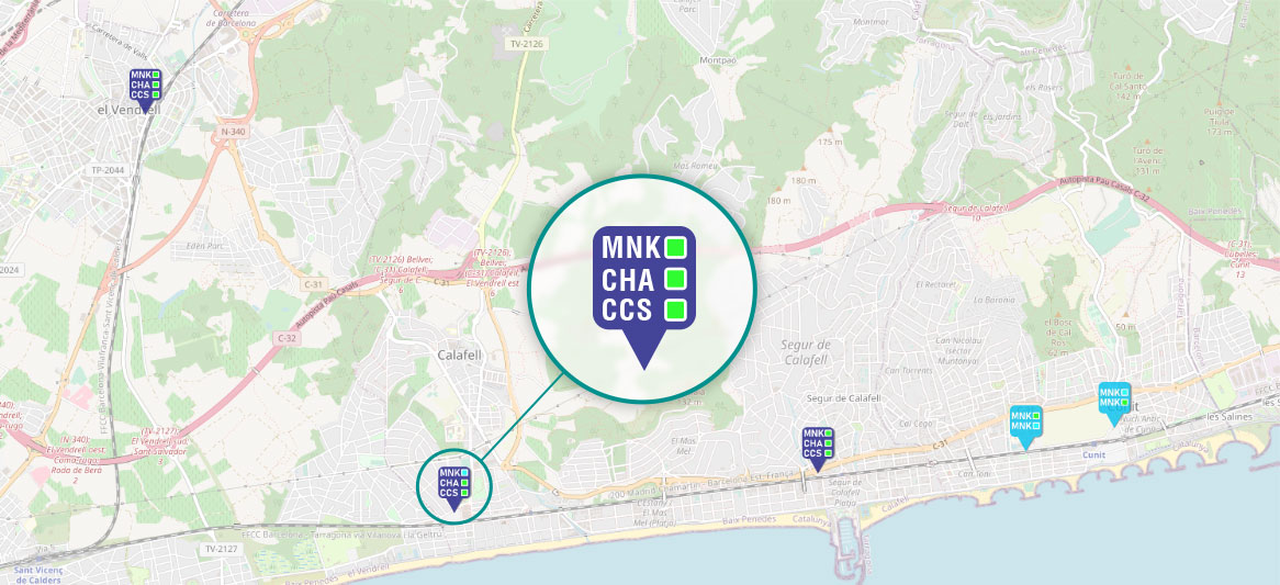 mapa de carregadors de l’Aliança de municipis mapa de carregadors de l’Aliança de municipis