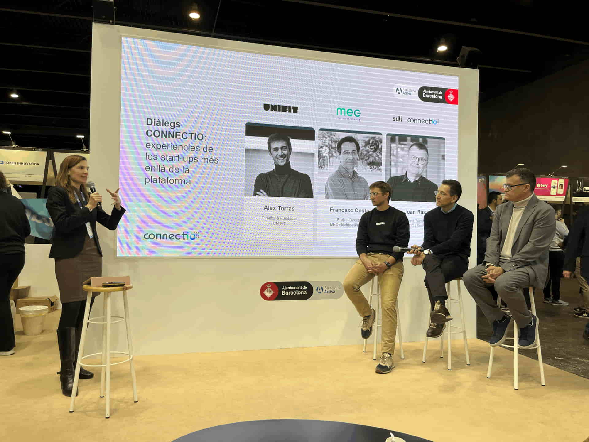 Presentació MEC al 4YFN del Mobile World Congress 2023