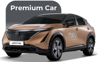 Funcionamiento del Nissan Ariya MEC Carsharing