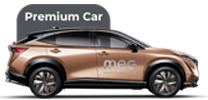 Nissan Ariya rates MEC Carsharing